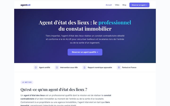 Screenshot of agentetatdeslieux.fr