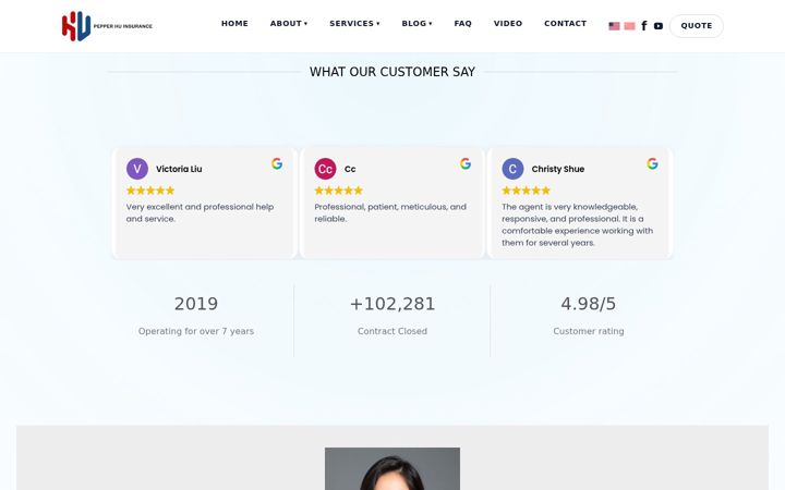 Screenshot of agenthu.com