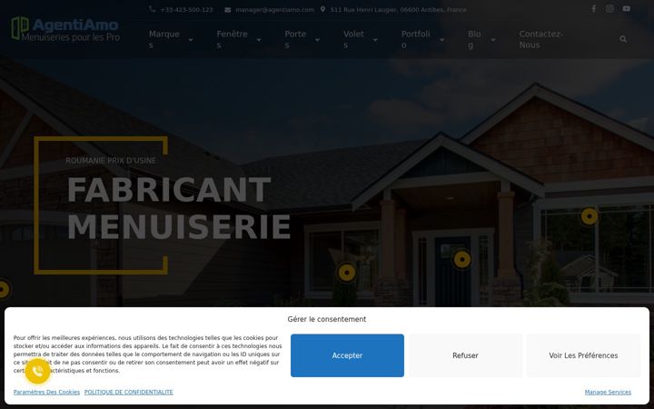 Screenshot of agentiamo.com