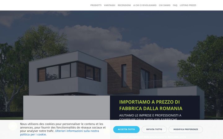 Screenshot of agentiamo.it