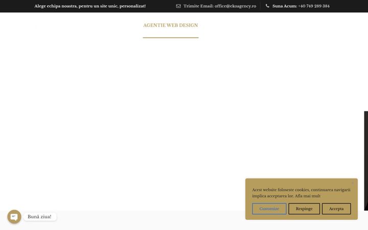 Screenshot ta' agentie-web-design.ro