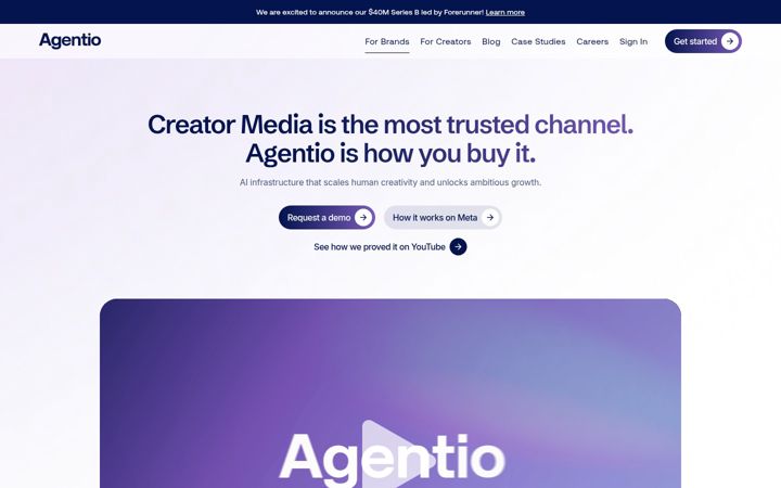 Skærmbillede af agentio.com
