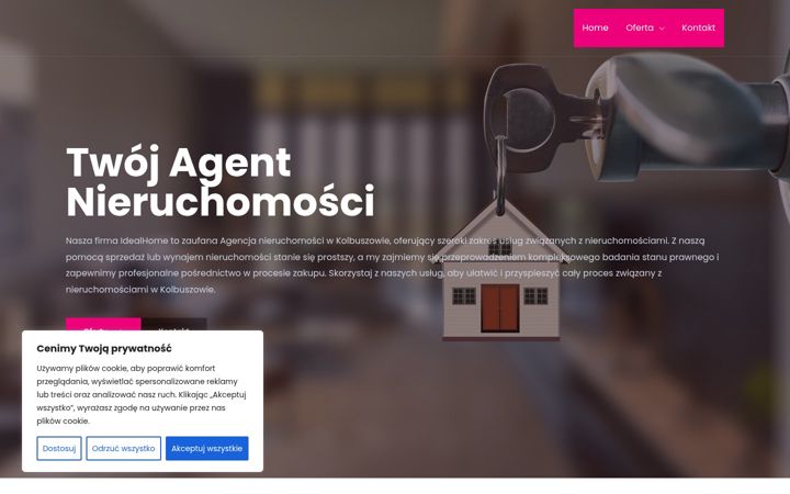 Screenshot του agentnieruchomosci-kolbuszowa.pl