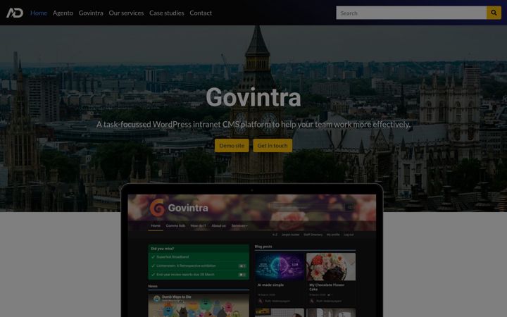 Screenshot of agentodigital.com