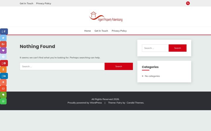 Screenshot of agentpropertypalembang.com