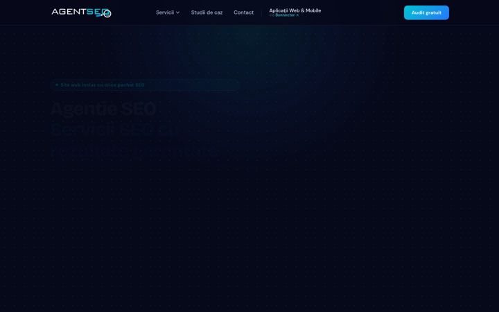 Screenshot of agentseo.ro