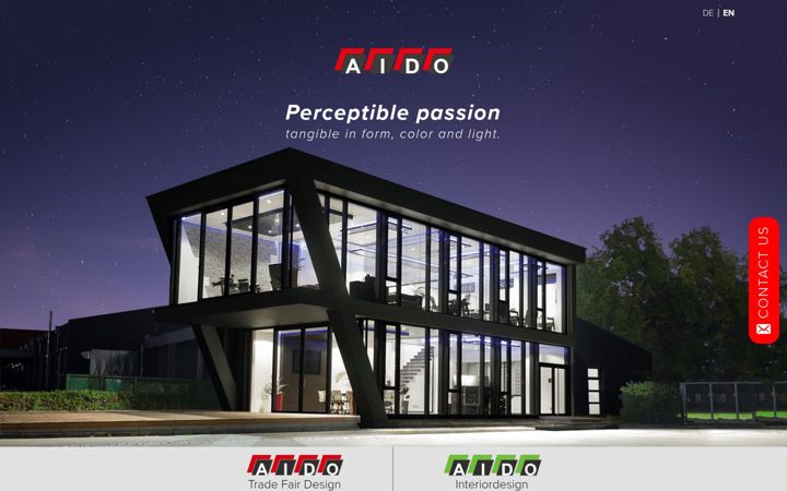 Captura de ecrã de agentur-aido.de