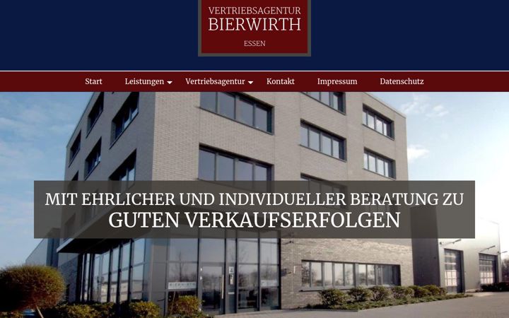 Ekrānuzņēmums no agentur-bierwirth.de