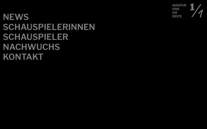 Ekrano kopija agentur-eins-die-erste.de