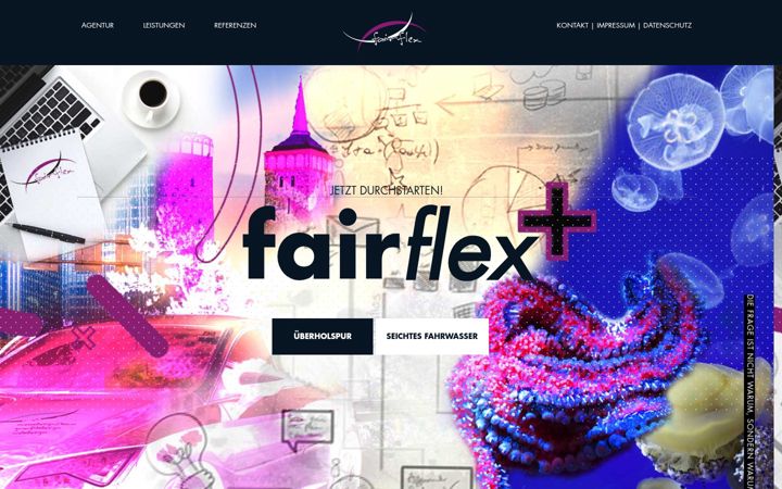 Screenshot of agentur-fairflex.de