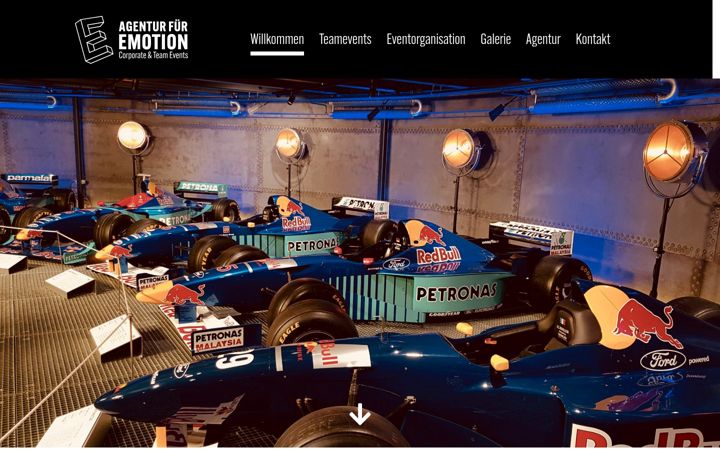 Screenshot of agentur-fuer-emotion.ch