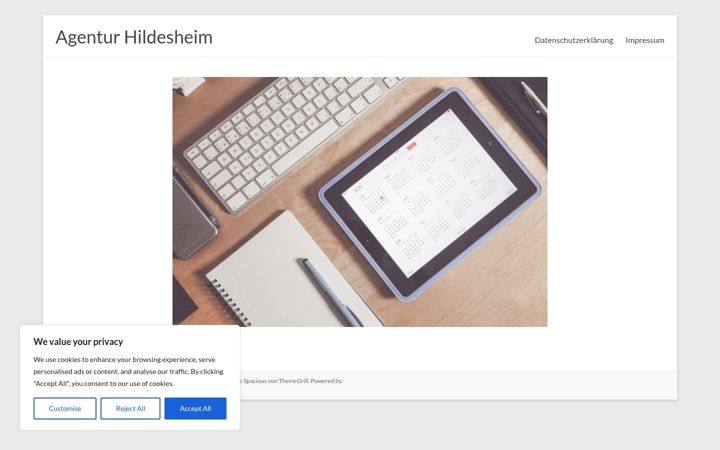 Screenshot of agentur-hildesheim.de