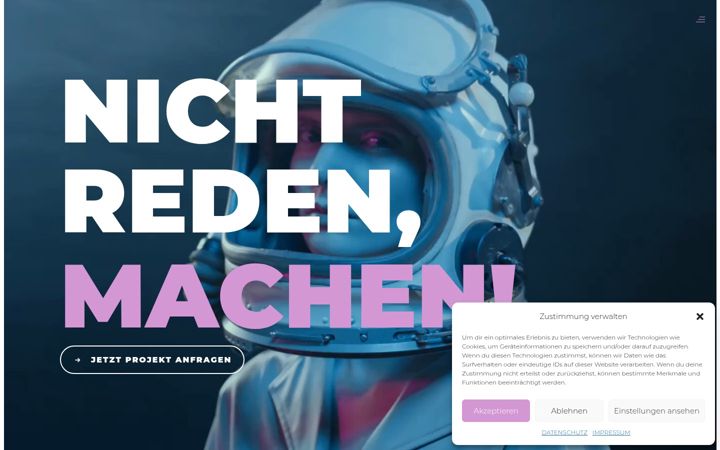 Screenshot of agentur-merkel.com