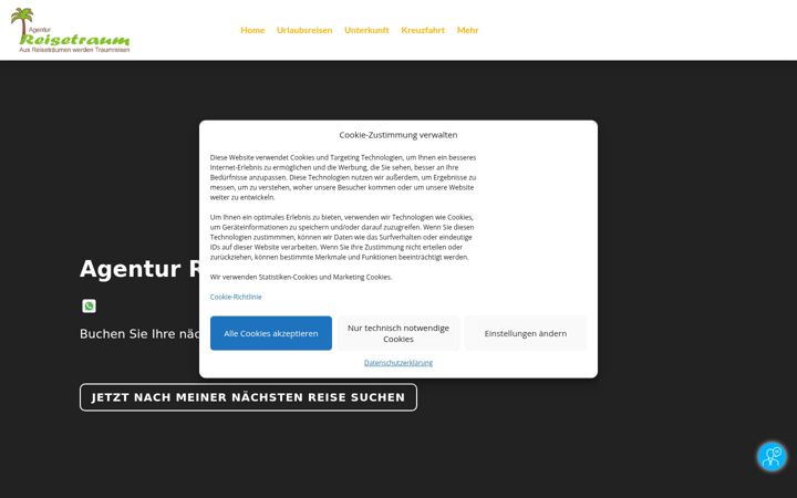 Képernyőkép: agentur-reisetraum.de