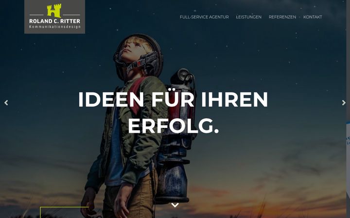 Screenshot of agentur-ritter.de