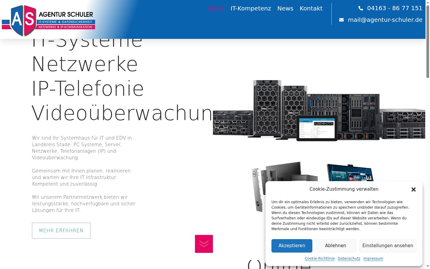 Screenshot tal-banner tal-kunsens muri qabel kwalunkwe interazzjoni
