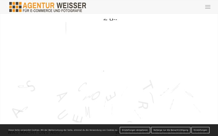 Screenshot of agentur-weisser.de