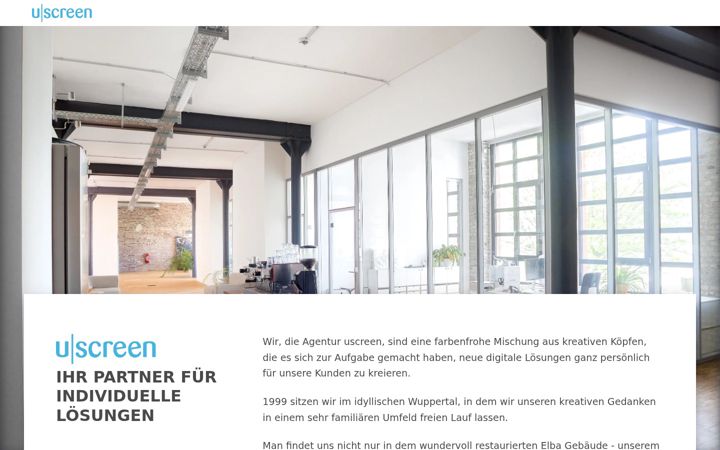 Screenshot of agentur-wuppertal.com