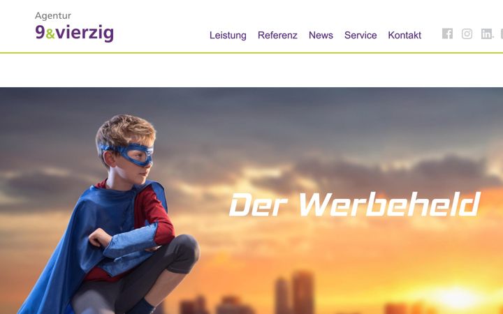 Screenshot of agentur49.de