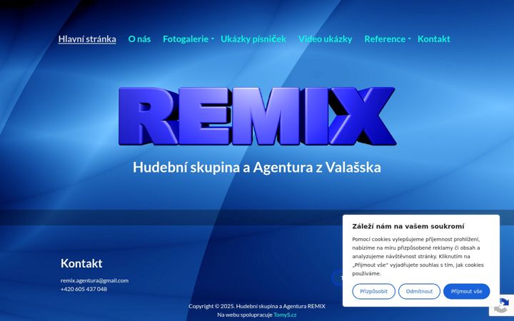 Screenshot of agentura-remix.cz