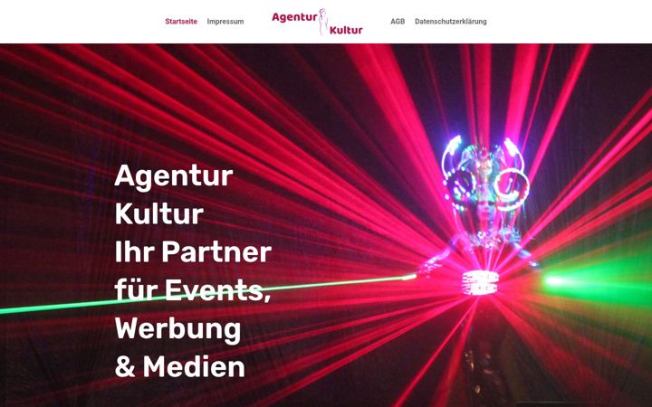 Screenshot of agenturkultur.de