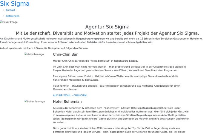 Screenshot of agentursixsigma.de