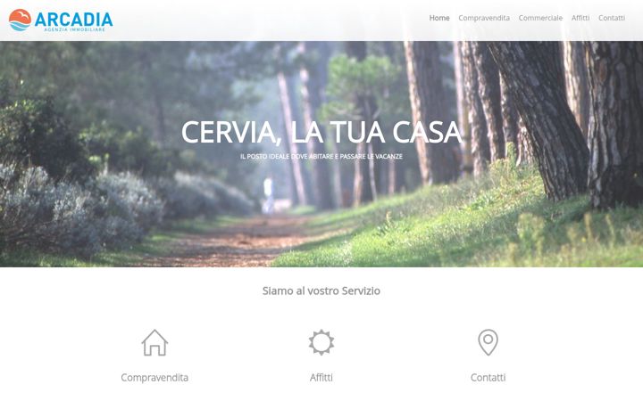 Ekrānuzņēmums no agenzia-arcadia.com