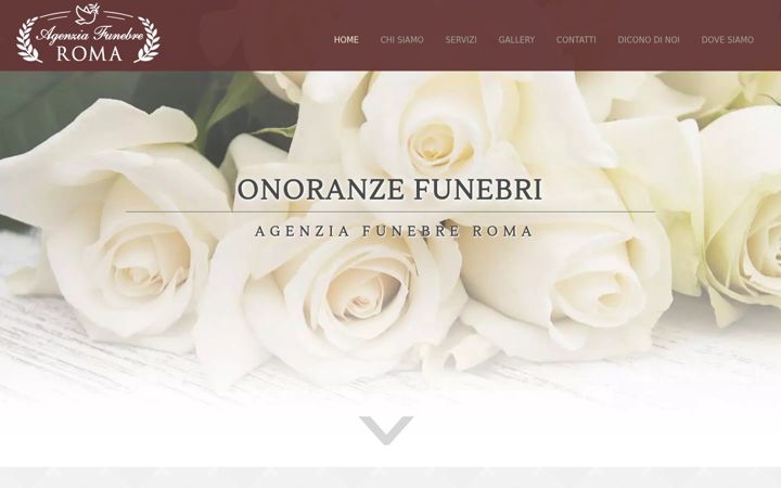Screenshot van agenzia-funebre.roma.it