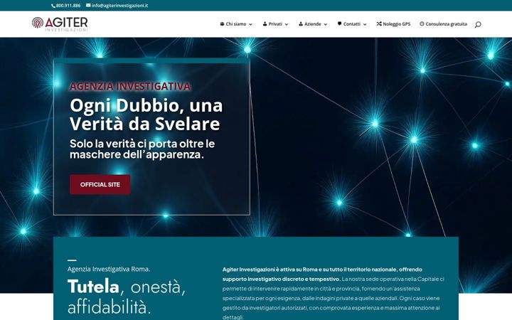 Screenshot του agenzia-investigativa-roma.it