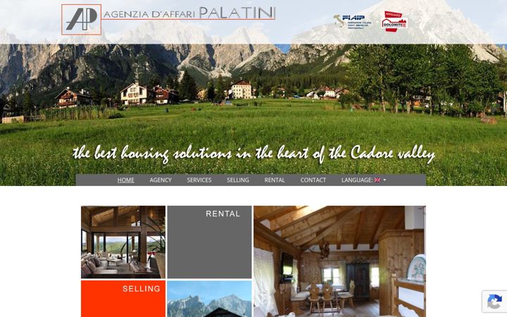 Screenshot van agenzia-palatini.it