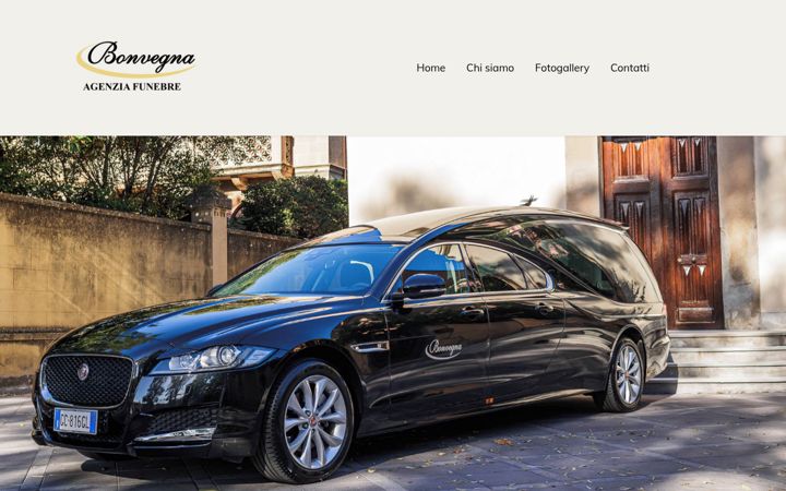 Screenshot of agenziabonvegna.com