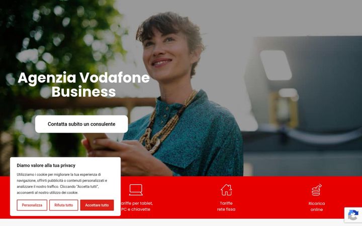 Screenshot of agenziabusiness.com