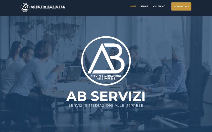 Snímek obrazovky agenziabusiness.it