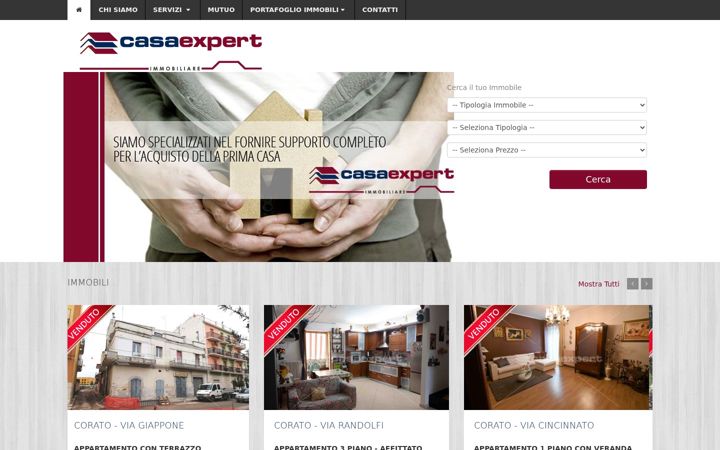 Screenshot von agenziacasaexpert.com