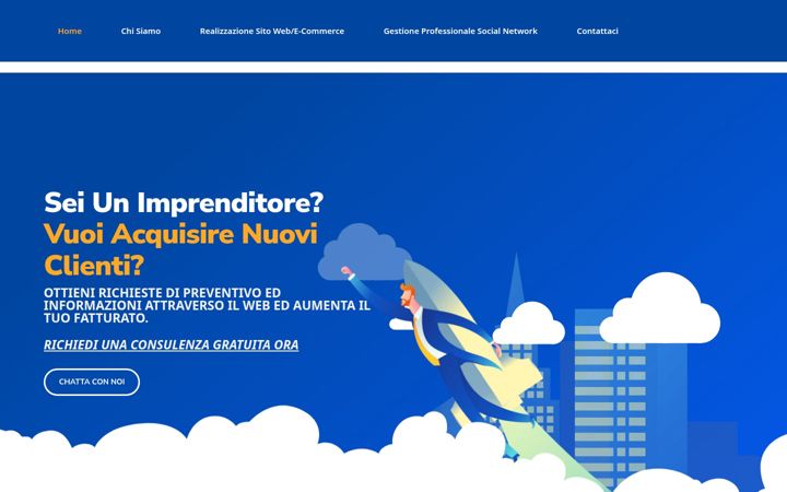 Snímek obrazovky agenziacomunicazionenapoli.com