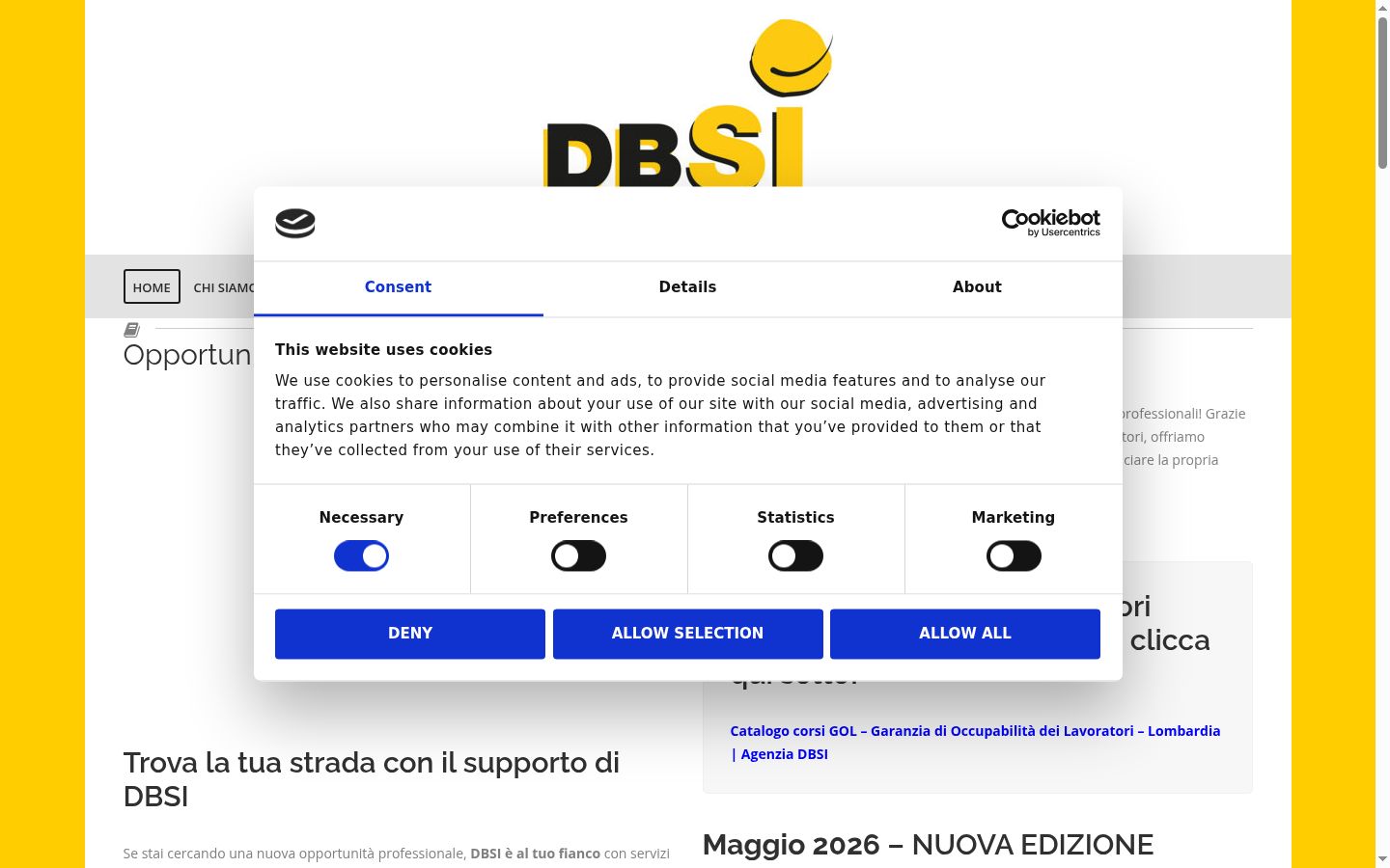 Zrzut ekranu banera zgody wyświetlanego przed jakąkolwiek interakcją