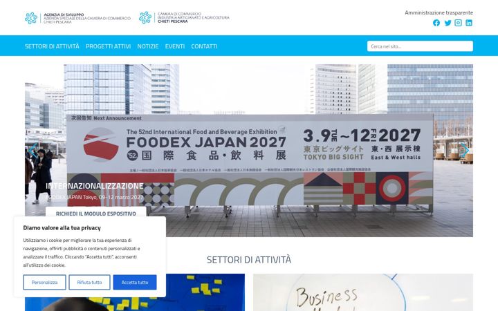 Screenshot of agenziadisviluppo.net