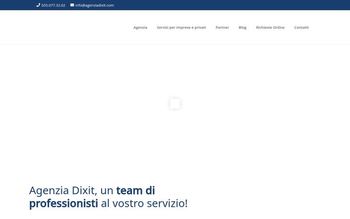 Screenshot of agenziadixit.com