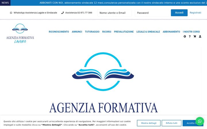 Screenshot of agenziaformativalavoro.com