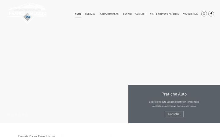 Screenshot ta' agenziafrancorusso.it