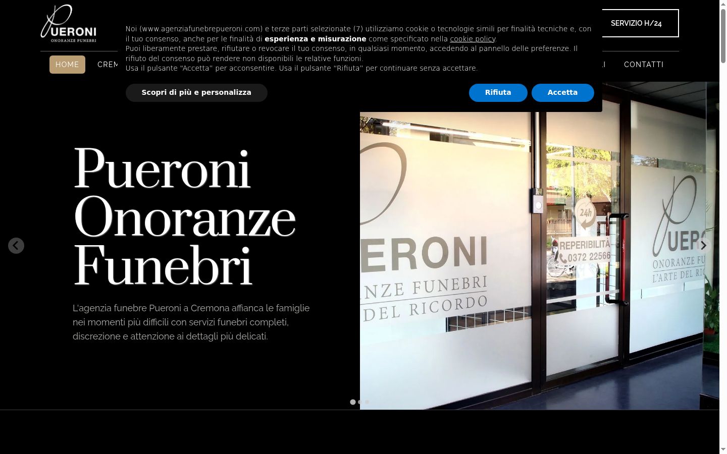Screenshot tal-banner tal-kunsens muri qabel kwalunkwe interazzjoni