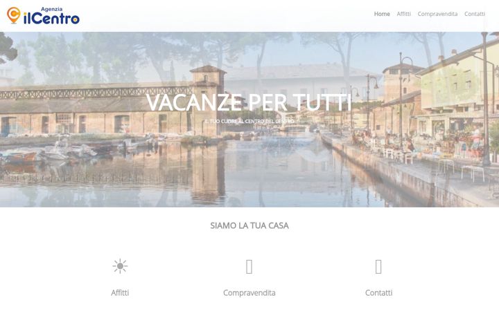 Screenshot ta' agenziailcentro.it
