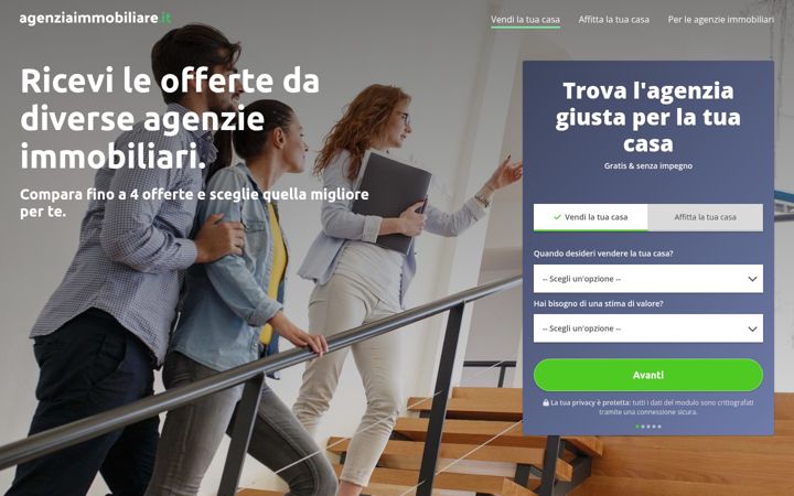 Screenshot von agenziaimmobiliare.it