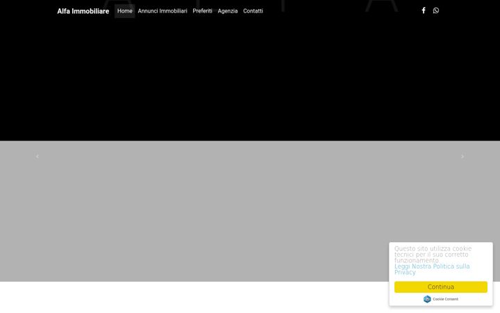 Screenshot von agenziaimmobiliarealfa.it