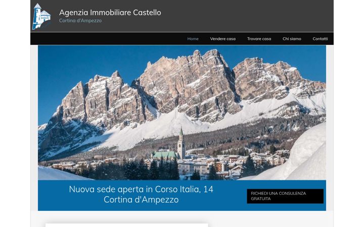 Képernyőkép: agenziaimmobiliarecastello.it