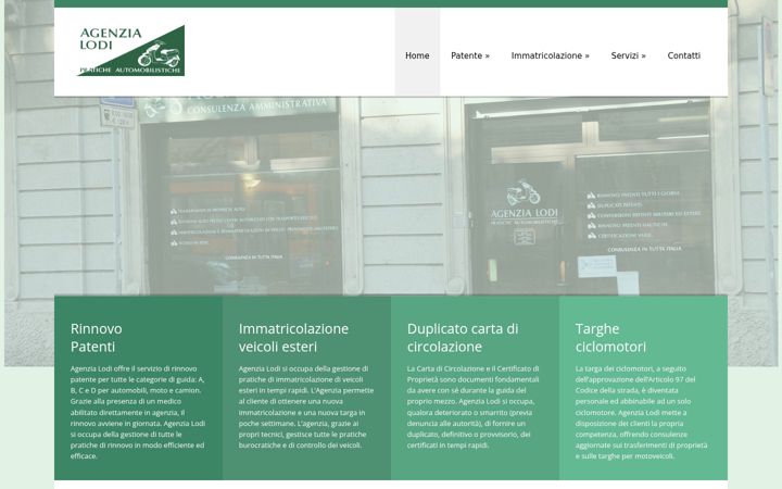 Screenshot of agenzialodi.it