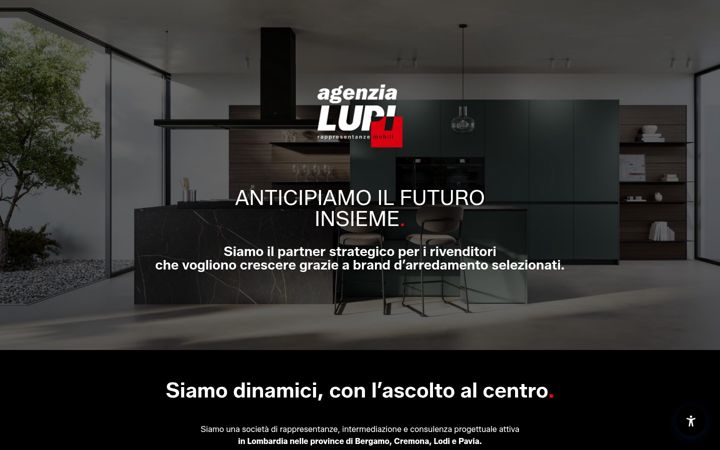 Screenshot of agenzialupi.it