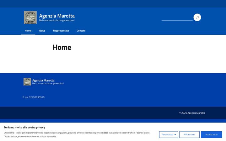 Screenshot of agenziamarotta.it