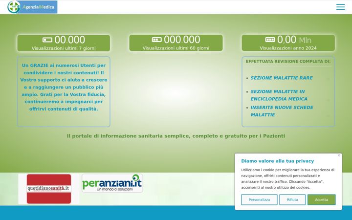 Screenshot of agenziamedica.it