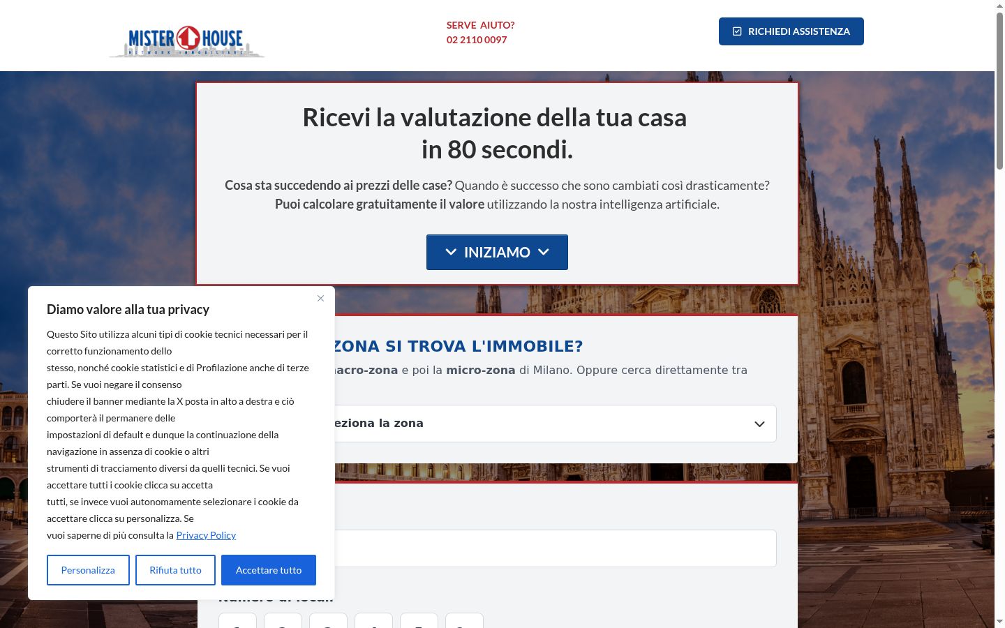 Sutikimo reklamjuostės, rodytos prieš bet kokią sąveiką, ekrano kopija